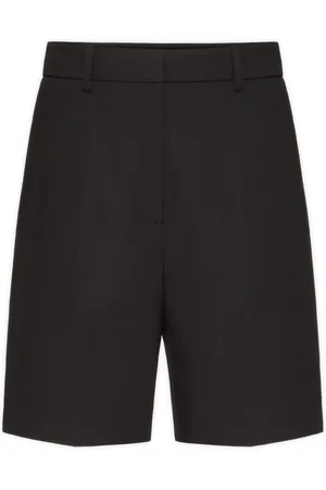 VALENTINO GARAVANI Shorts, Dame, Sort, XS, Uld, Sorte Uldshorts