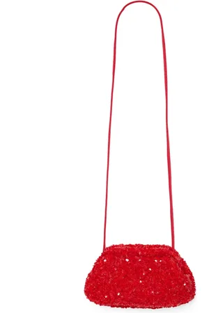 Part Two Taske, Dame, Rød, ONE SIZE, Uld, Sequin Crossbody Taske