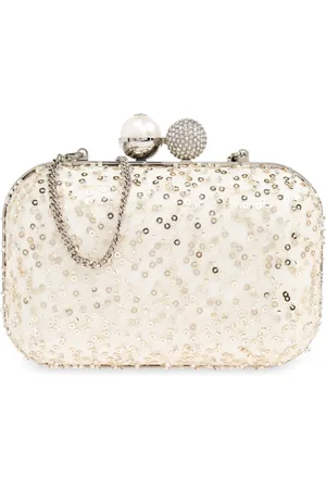 Jimmy Choo Taske, Dame, , ONE SIZE, Uld, Clutch Cloud