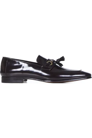 Tom Ford Sko, Herre, Brun, 42 EU, Læder, Brune Loafers med Kvaster