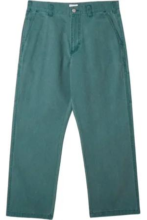 Obey Bukser, Herre, Grøn, W32, Tømrer Pant i Botanisk Have