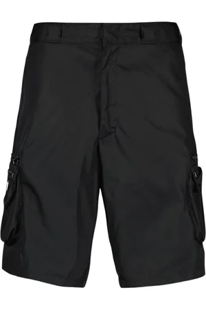 Prada Shorts, Herre, Sort, M, Nylon, Re-nylon Bermudas