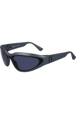 Karl Lagerfeld Tilbehør, unisex, Grå, ONE SIZE, Injected Frame Solbriller med Filter 3