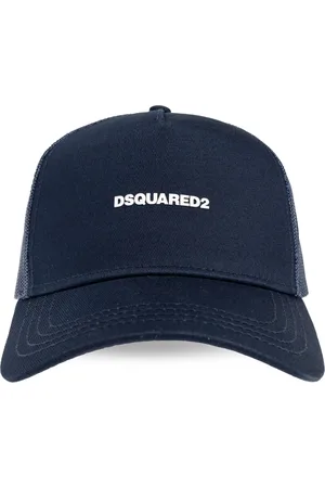 Dsquared2 Tilbehør, Herre, Blå, ONE SIZE, Uld, Blå Stilfulde Hatte