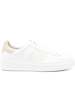 Woolrich Sko, Dame, Hvid, 38 EU, Læder, Court Sneakers