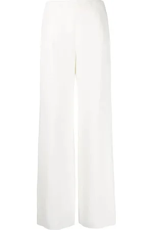 VALENTINO GARAVANI Bukser, Dame, , XS, Wide Leg Ivory Bukser