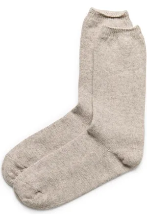 Part Two Undertøj, Dame, , ONE SIZE, Uld, Natural Melange Soft Socks