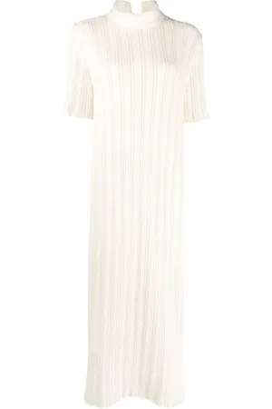 Jil Sander Kjole, Dame, , 2XS, Bomuld, Elegant Maxikjole