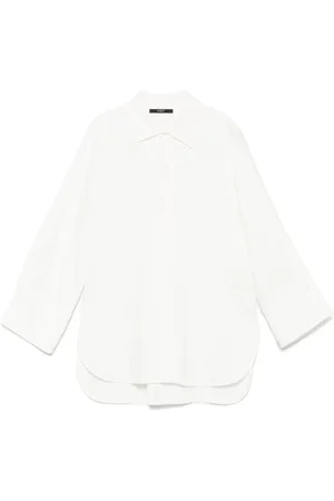 SEVENTY BY SERGIO TEGON Bluser & Skjorter, Dame, Hvid, M, Uld, Stilfulde Skjorter Kollektion