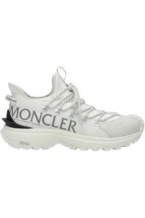 Moncler Sko, Dame, Hvid, 40 EU, Uld, Trailgrip Lite2 Lavtop Sneaker