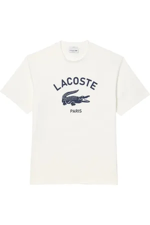 Lacoste Top, Herre, Hvid, L, Hvid Herre T-shirt