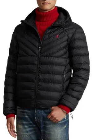 Ralph Lauren Jakke, Herre, Sort, S, Uld, Chevron Insulated Bomber Jacket