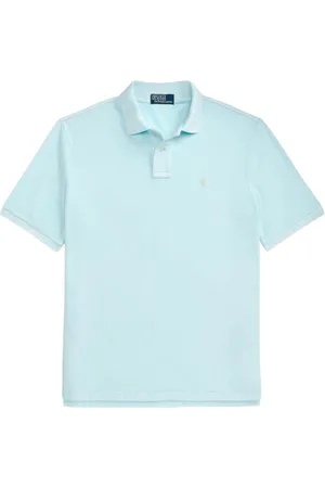 Ralph Lauren Top, Herre, Blå, L, Bomuld, Klassisk Polo Shirt