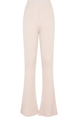 PESERICO SIGN Bukser, Dame, , XS, Uld, Flare Knit Rib Pant