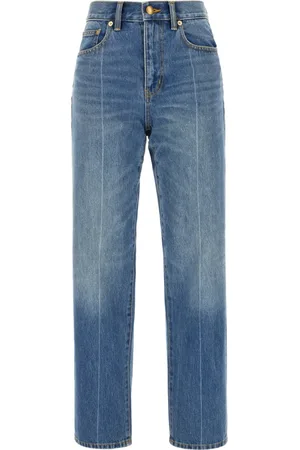 Tory Burch Jeans, Dame, Blå, W27, Denim, Klassiske denim jeans