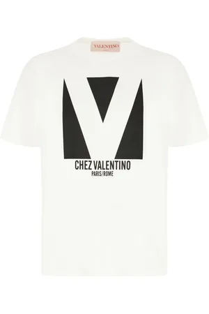 VALENTINO GARAVANI Top, Herre, , M, Bomuld, Chez Valentino T-Shirt