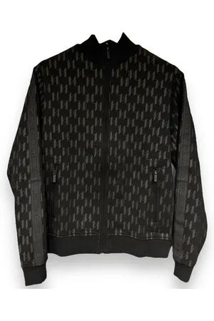 Karl Lagerfeld Jakke, Herre, Sort, XS, Bomuld, Let Jakke