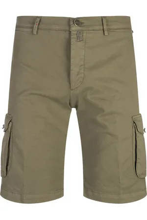 Kiton Shorts, Herre, Grøn, W36, Bomuld, Casual Shorts