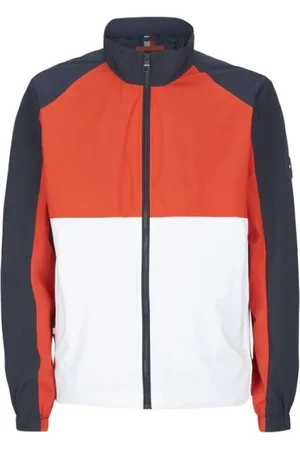 Tommy Hilfiger Jakke, Herre, Hvid, 2XL, Uld, Light Jacket