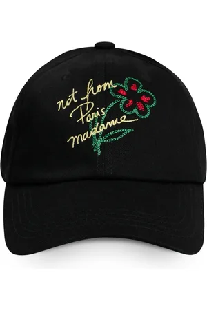Drôle de Monsieur Tilbehør, Herre, Sort, ONE SIZE, Bomuld, Sketch Slogan Cap