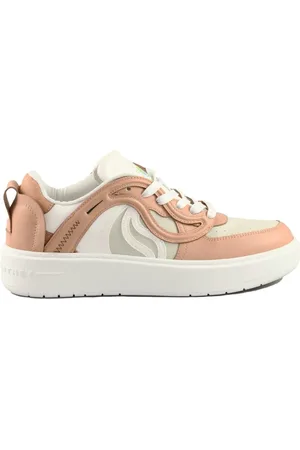 Stella McCartney Sko, Dame, Flerfarvet, 40 EU, Læder, Sneakers i læder gummisål model