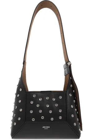 Jimmy Choo Taske, Dame, Sort, ONE SIZE, Uld, Diamond Small Skuldertaske