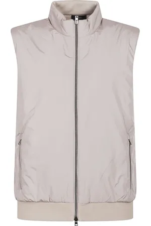 HERNO Jakke, Herre, Grå, XL, Puffer Vest