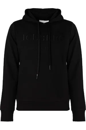 Iceberg Sweathshirts & Hoodies, Herre, Sort, XL, Bomuld, Hoodie