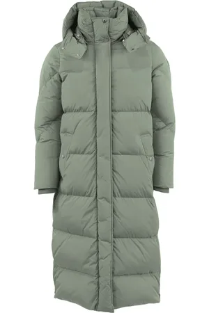 Woolrich Frakke, Dame, Grøn, XS, Uld, Aurora Parka
