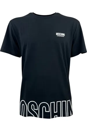 Moschino Top, Herre, Sort, M, Bomuld, Herre Bomuld T-shirt Sort Jersey