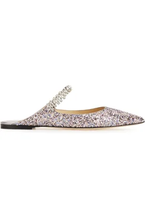 Jimmy Choo Sko, Dame, Flerfarvet, 35 1/2 EU, Læder, Ballerine Mules