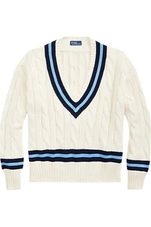 Ralph Lauren Strik, Dame, , S, Bomuld, Twisted Knit Sweater