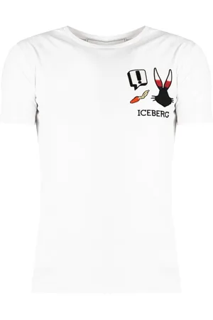 Iceberg Top, Herre, Hvid, 2XL, Klassisk T-shirt