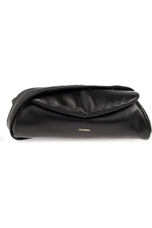 Jil Sander Taske, Dame, Sort, ONE SIZE, Uld, Cannolo Small Skuldertaske