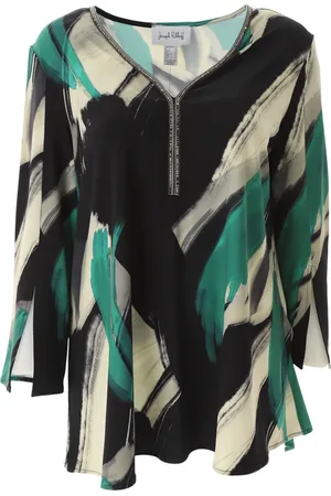 Joseph Ribkoff Bluser & Skjorter, Dame, Flerfarvet, 5XL, Uld, Stilfuld Jakke