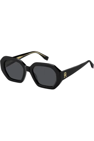Tommy Hilfiger Tilbehør, Dame, Sort, 52 MM, Solbriller TH 2155/S