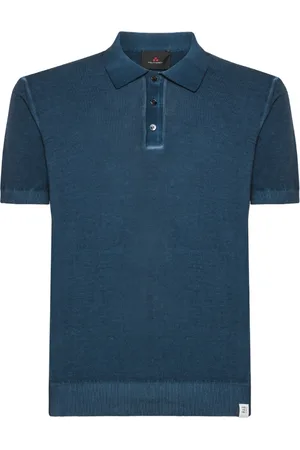 Peuterey Top, Herre, Blå, M, Bomuld, Polo Shirt