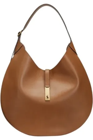 Ralph Lauren Taske, Dame, , ONE SIZE, Læder, Luksuriøs lædertaske