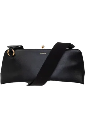 Jil Sander Taske, Dame, Sort, ONE SIZE, Uld, Goji Small Skuldertaske
