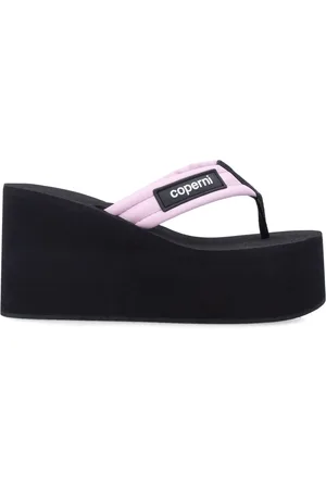 COPERNI Sko, Dame, Sort, 40 EU, Uld, Stilfuld Wedge Sandal
