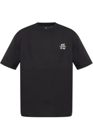 Paul Smith Top, Herre, Sort, L, Bomuld, Bomulds T-shirt med Print