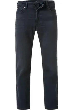 HUGO BOSS Jeans, Herre, Blå, W31 L32, Denim, Regular Fit Denim Jeans