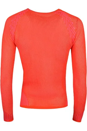 Pinko Strik, Dame, , L, Polyester, Limited Edition Mesh Bluse