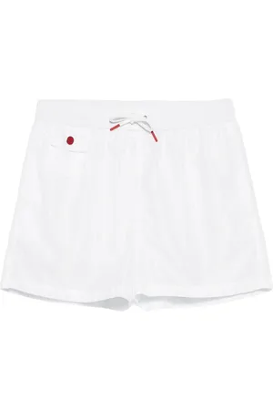 Kiton Badetøj, Herre, Hvid, XL, Uld, Stilfuld Skjorte