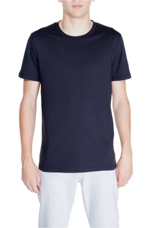 Peuterey Top, Herre, Blå, XL, Bomuld, Manderly T-shirt