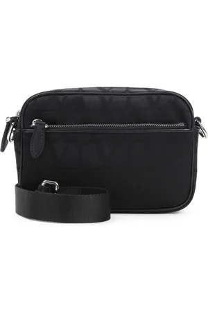 VALENTINO GARAVANI Taske, Herre, Sort, ONE SIZE, Bomuld, Iconographe Crossbody Taske