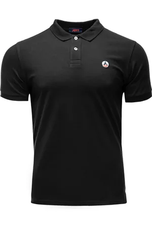 Jott Top, Herre, Sort, S, Bomuld, Marbella Polo Shirt