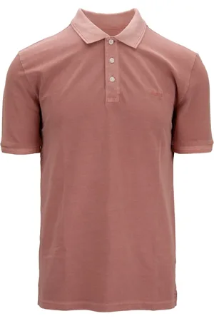 Woolrich Top, Herre, Lyserød, M, Bomuld, Polo Shirt med Knapper