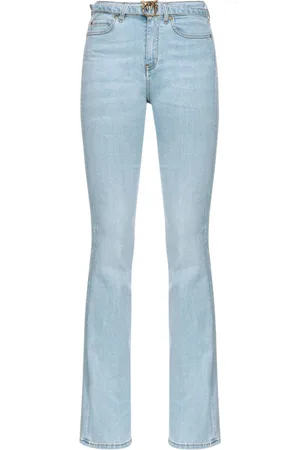 Pinko Jeans, Dame, Blå, W26, Boot-cut Jeans