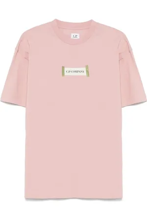 C.P. Company Top, Herre, Lyserød, S, Rose Misty T-shirt
